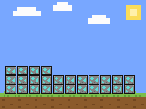 Pixel-art scene of the seized items: 2.6 t liquid meth