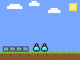 Pixel-art scene of the seized items: 8 lb meth , 2 lb fentanyl