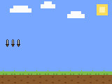 Pixel-art scene of the seized items: Hundreds of kg , 33 firearms
