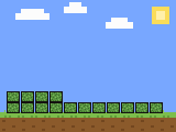 Pixel-art scene of the seized items: 373.5 kg cannabis (skunk)