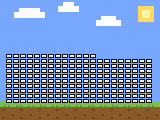 Pixel-art scene of the seized items: 202 packages of cocaine