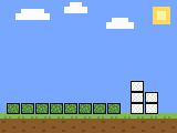 Pixel-art scene of the seized items: 54 kg cocaine, 198 kg cannabis