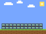 Pixel-art scene of the seized items: 22 kg methamphetamine