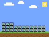 Pixel-art scene of the seized items: 25 kg methamphetamine