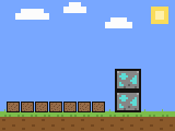 Pixel-art scene of the seized items: 71.9 kg hashish, 2 kg meth