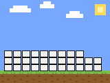 Pixel-art scene of the seized items: 312 kg cocaine