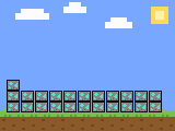 Pixel-art scene of the seized items: 2,500 lbs meth (1,134 kg)