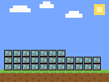 Pixel-art scene of the seized items: 63.27 lbs meth (28.7 kg)