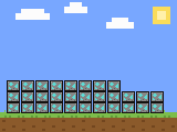 Pixel-art scene of the seized items: 30 kg methamphetamine