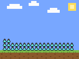Pixel-art scene of the seized items: 19 kg fentanyl