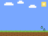 Pixel-art scene of the seized items: 49,400 meth pills